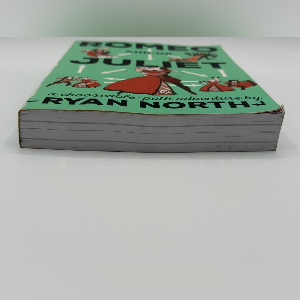 Romeo And/Or Juliet: A Chooseable-Path Adventure by Ryan North - Paperback Book - Picture 8 of 11